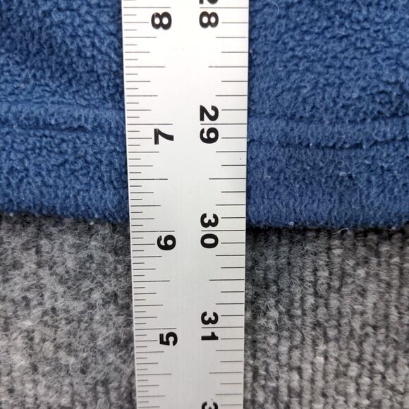 Team RealTree Mens Full Zip Fleece Jacket Blue Large Outdoors Hunting Logo - Picture 12 of 13